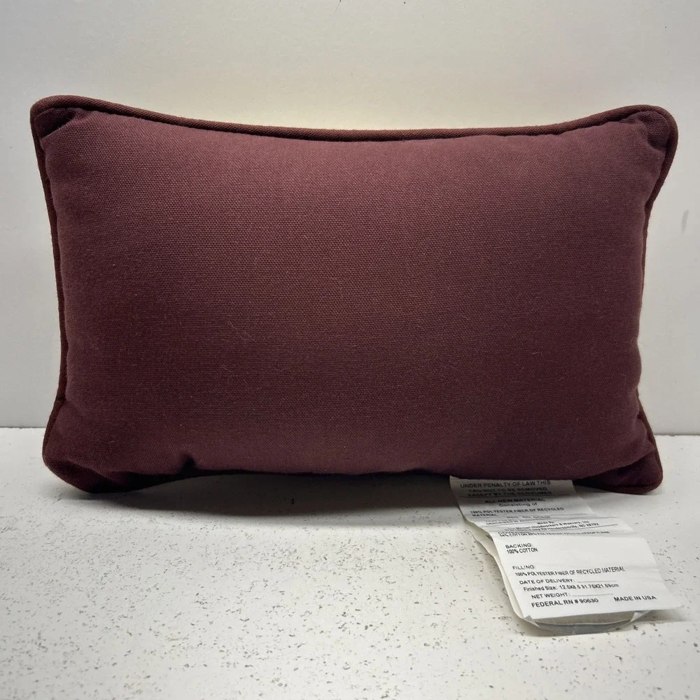 VTG Manual Woodworkers & Weavers In Everything Give Thanks Tapestry Pillow